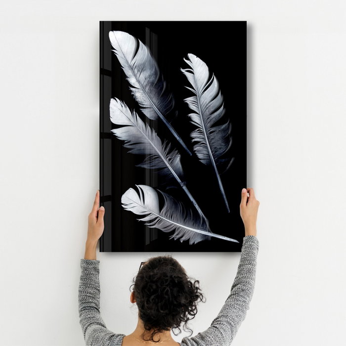 Wallity Pintura Decorativa de Vidrio Templado Multicolor 46 x 72 cm